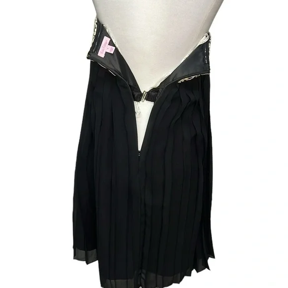 Lilly Pulitzer Jillie Strapless Silk Dress Black - Picture 7 of 11